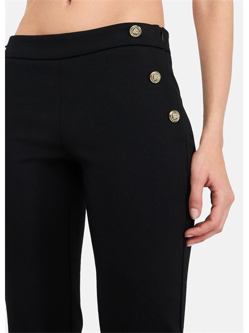 Pantaloni skinny con bottoni LIU JO | MF5348J9189/22222